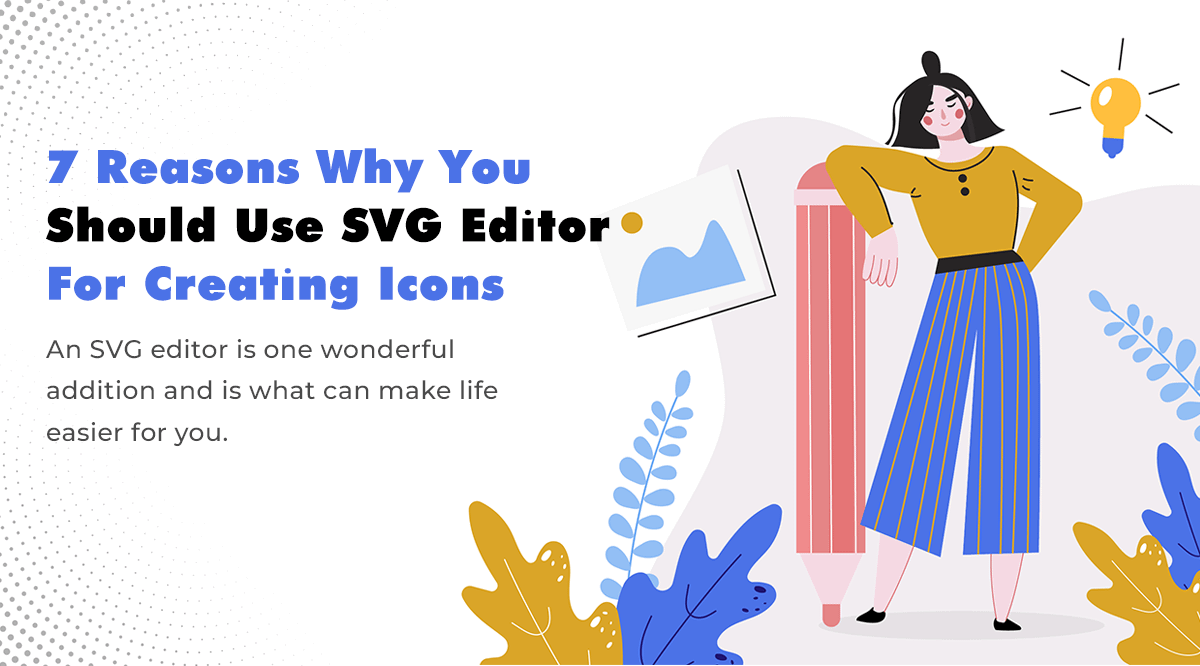 Why to use use svg editor for creating icons free?