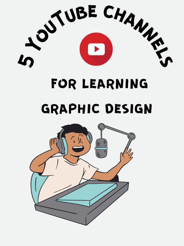 Top 5 YouTube channels for learning graphic design