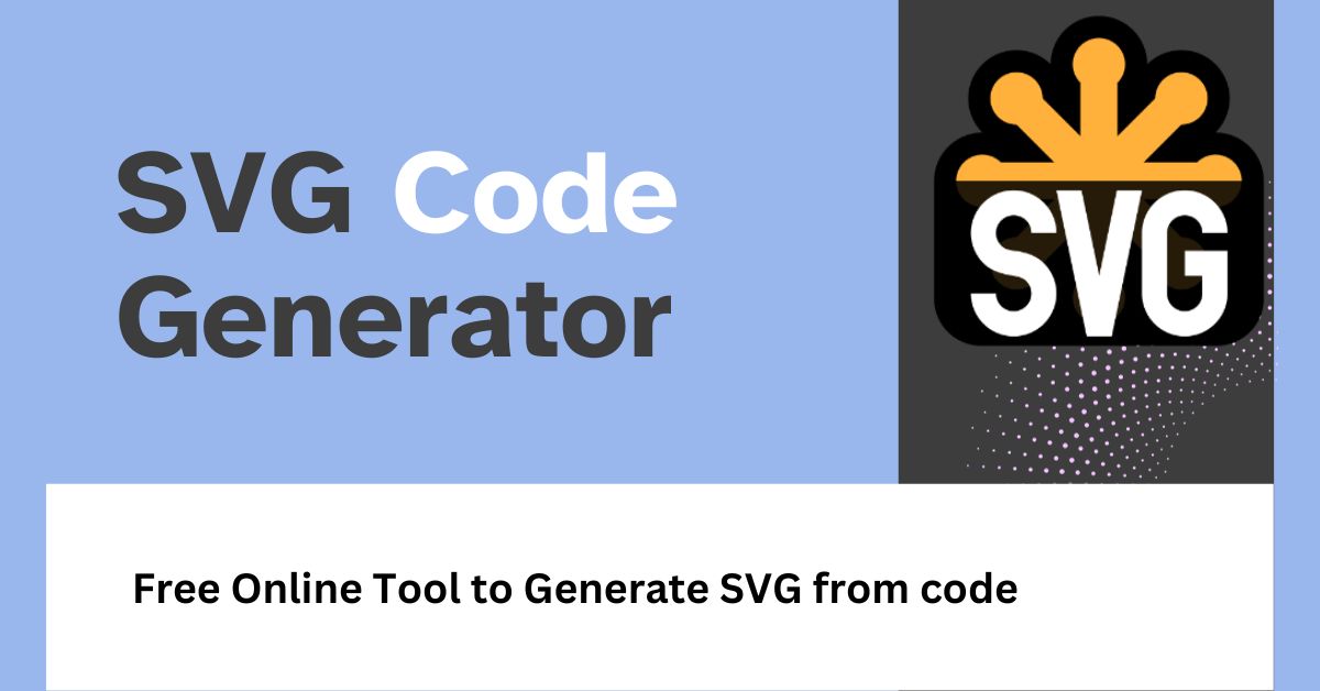 SVG Code Generator